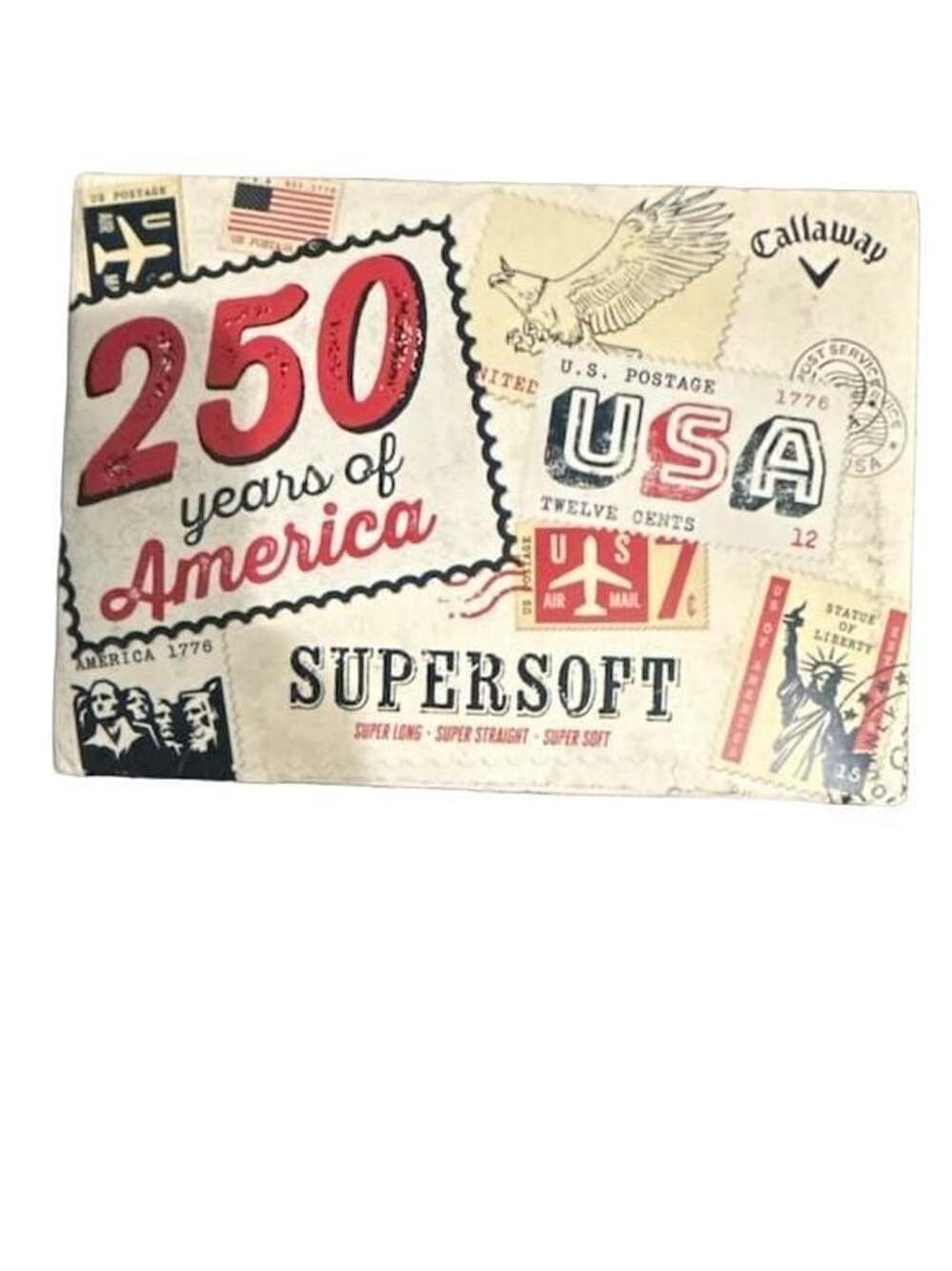 Callaway Supersoft 250 Years of America Golf Balls 12-Pack
